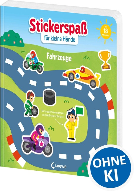 Stickerspaß für kleine Hände - Fahrzeuge - 