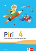 Piri Das Sprach-Lese-Buch. Arbeitsheft in Vereinfachter Ausgangsschrift 4. Schuljahr. Ausgabe für Bayern - 