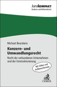 Cover-Bild zum Titel 'Konzern- und Umwandlungsrecht' von 'Michael Beurskens'