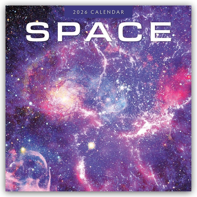 Space - Faszinierendes Weltall 2026 - 16-Monatskalender - Robin Red