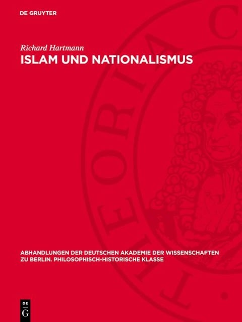 Islam und Nationalismus - Richard Hartmann