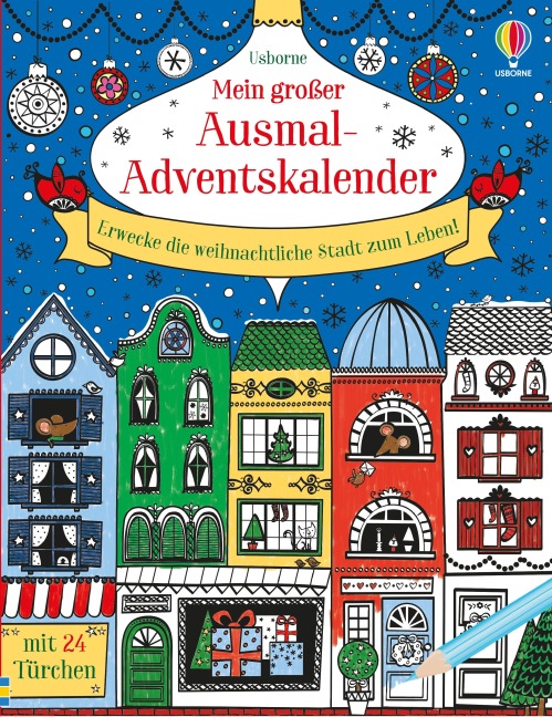 Mein großer Ausmal-Adventskalender - Mary Cartwright