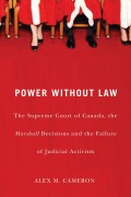 Cover-Bild zum Titel 'Power Without Law' von 'Alex M Cameron'