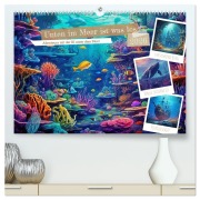 Cover-Bild zum Titel 'Unten im Meer ist was los (hochwertiger Premium Wandkalender 2026 DIN A2 quer), Kunstdruck in Hochglanz' von 'Steffen Gierok-Latniak'