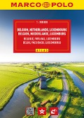 Cover-Bild zum Titel 'MARCO POLO Reiseatlas Benelux 1:200.000' von ''