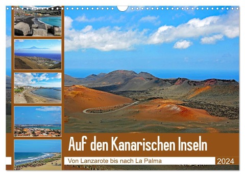 Auf den Kanarischen Inseln (Wandkalender 2024 DIN A3 quer), CALVENDO Monatskalender - Klaus Eppele