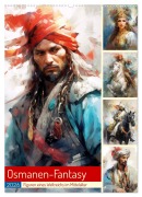Cover-Bild zum Titel 'Osmanen-Fantasy. Figuren eines Weltreichs im Mittelalter (Wandkalender 2026 DIN A2 hoch), CALVENDO Monatskalender' von 'Rose Hurley'