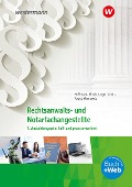 Cover-Bild zum Titel 'Rechtsanwalts- und Notarfachangestellte. 1. Ausbildungsjahr, fall- und praxisorientiert: Schulbuch' von 'Christine Kirsch, Petra Wronewitz, Anja Hoffmann, Elke Lange-Scholz, Martina Kober'