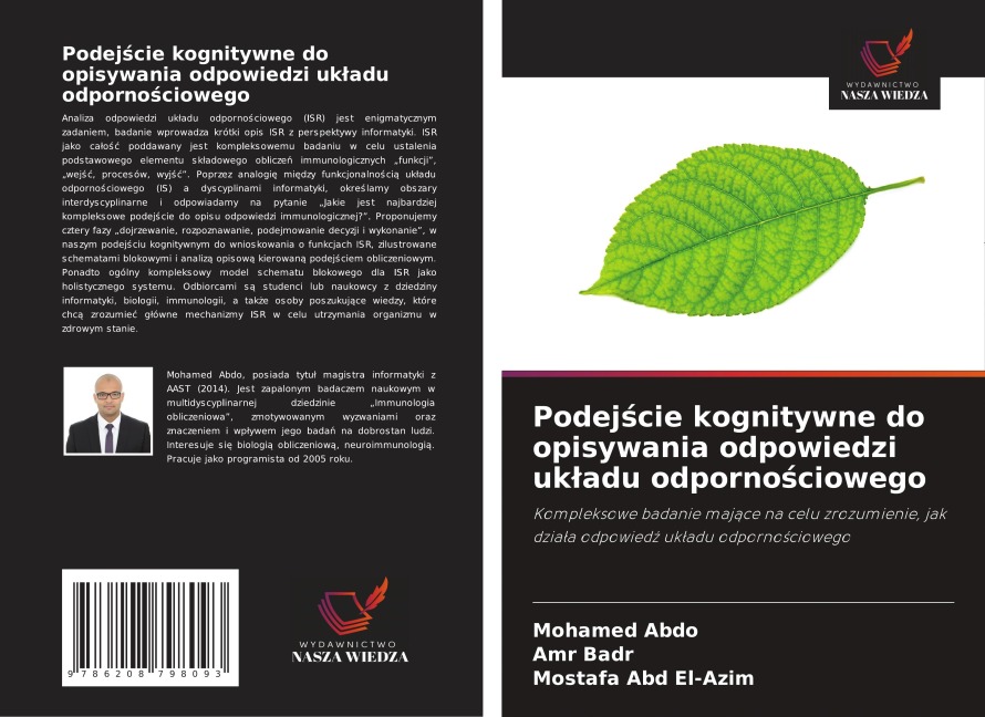 Podej¿cie kognitywne do opisywania odpowiedzi uk¿adu odporno¿ciowego - Mohamed Abdo, Amr Badr, Mostafa Abd El-Azim