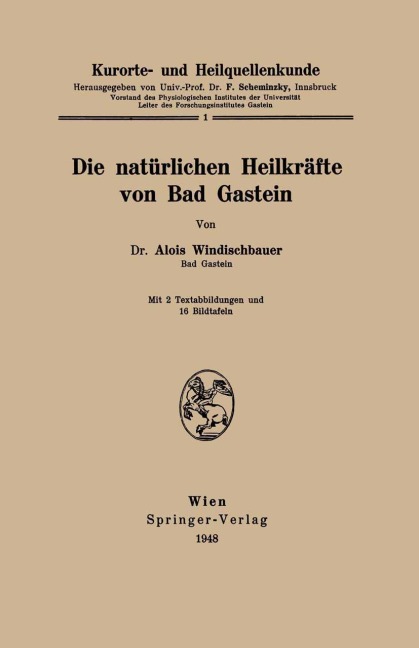 Kurorte- und Heilquellenkunde - Alois Windischbauer