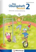 Cover-Bild zum Titel 'Das Übungsheft Deutsch 2' von 'Stefanie Drecktrah'
