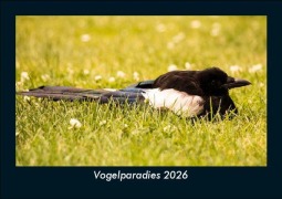 Cover-Bild zum Titel 'Vogelparadies 2026 Fotokalender DIN A5' von 'Tobias Becker'