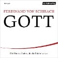 Cover-Bild zum Titel 'GOTT' von 'Ferdinand von Schirach'