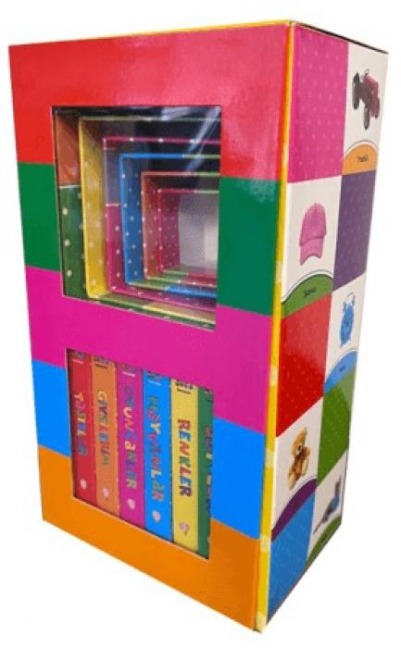 Kutu Kutu Kavramlar Seti - 6 Kitap Takim - Kutulu Ciltli - Kolektif