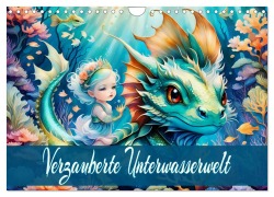 Cover-Bild zum Titel 'Verzauberte Unterwasserwelt (Wandkalender 2026 DIN A4 quer), CALVENDO Monatskalender' von 'Dusanka Djeric'