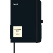Cover-Bild zum Titel 'Black 2026 - Diary - Buchkalender - Taschenkalender - 16x22' von ''