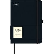 Cover-Bild zum Titel 'Black 2026 - Diary - Buchkalender - Taschenkalender - 16x22' von ''