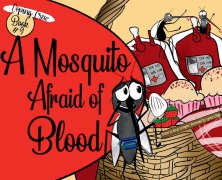 Cover-Bild zum Titel 'A Mosquito Afraid of Blood' von 'Stacey Lantagne'