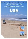 Erlebe mit mir den vielfältigen Westen der USA (Tischkalender 2024 DIN A5 hoch), CALVENDO Monatskalender - Nadine Büscher