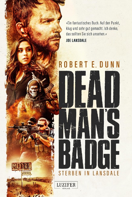 DEAD MAN'S BADGE - STERBEN IN LANSDALE - Robert E. Dunn