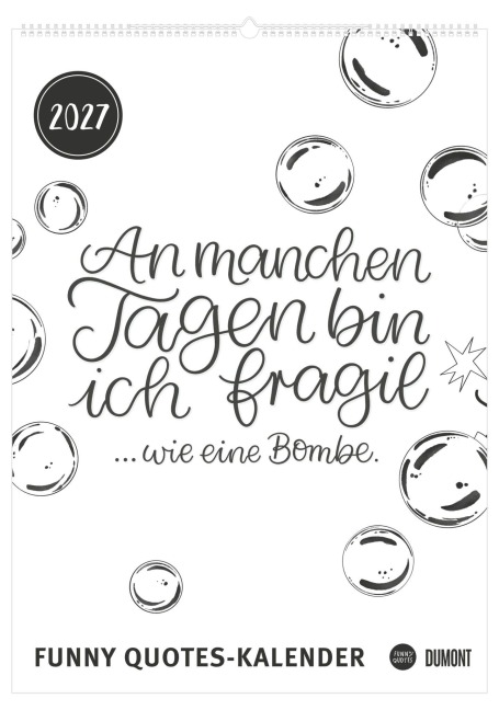 Funny Quotes-Kalender 2027 - 