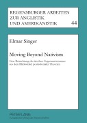 Cover-Bild zum Titel 'Moving Beyond Nativism' von 'Elmar Singer'