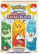 Cover-Bild zum Titel 'Pokémon Activity-Buch: Mein toller Mal- und Rätselblock' von ''
