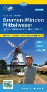 Cover-Bild zum Titel 'ADFC-Regionalkarte Bremen-Minden Mittelweser, 1:75.000, mit Tagestourenvorschlägen, reiß- und wetterfest, E-Bike-geeignet, GPS-Tracks Download' von ''