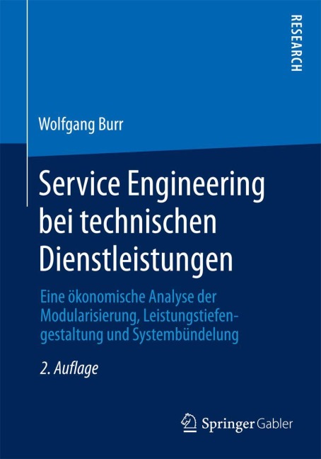 Service Engineering bei technischen Dienstleistungen - Wolfgang Burr