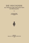 Cover-Bild zum Titel 'Die Psychoide' von 'Eugen Bleuler'