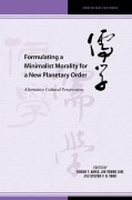 Cover-Bild zum Titel 'Formulating a Minimalist Morality for a New Planetary Order' von ''