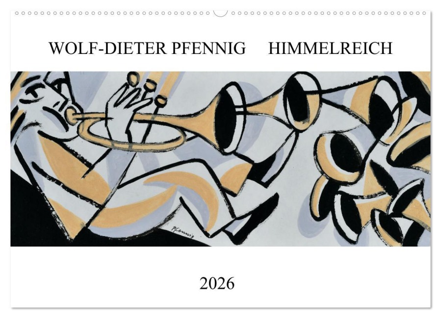 Himmelreich (Wandkalender 2026 DIN A2 quer), CALVENDO Monatskalender - Wolf-Dieter Pfennig