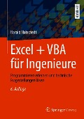 Cover-Bild zum Titel 'Excel + VBA für Ingenieure' von 'Harald Nahrstedt'
