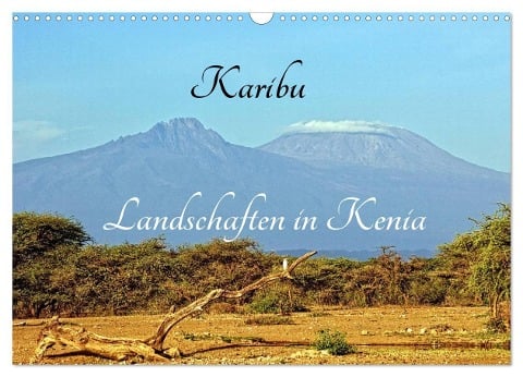 Karibu - Landschaften in Kenia (Wandkalender 2025 DIN A3 quer), CALVENDO Monatskalender - Susan Michel CH