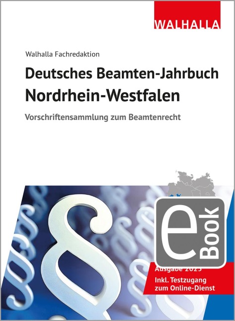 Deutsches Beamten-Jahrbuch Nordrhein-Westfalen 2025 - Walhalla Fachredaktion