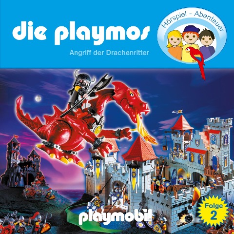 Die Playmos - Das Original Playmobil Hörspiel, Folge 2: Angriff der Drachenritter - Florian Fickel, Simon X. Rost