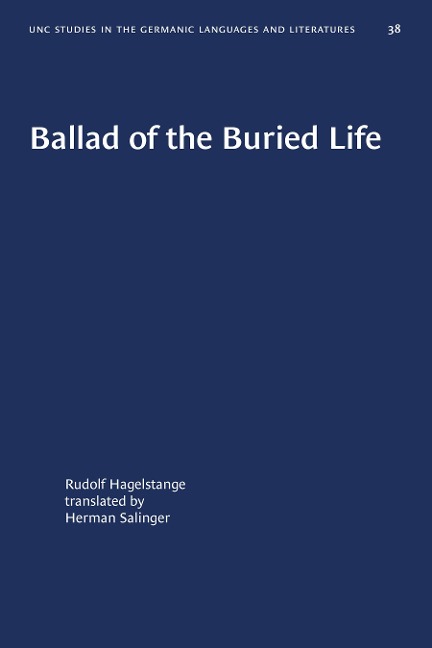 Ballad of the Buried Life - Rudolf Hagelstange