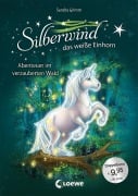 Cover-Bild zum Titel 'Silberwind, das weiße Einhorn (Band 5-6) - Abenteuer im verzauberten Wald' von 'Sandra Grimm'