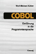 Cover-Bild zum Titel 'Einführung in die Programmiersprache COBOL' von 'Wolf-Michael Kähler'