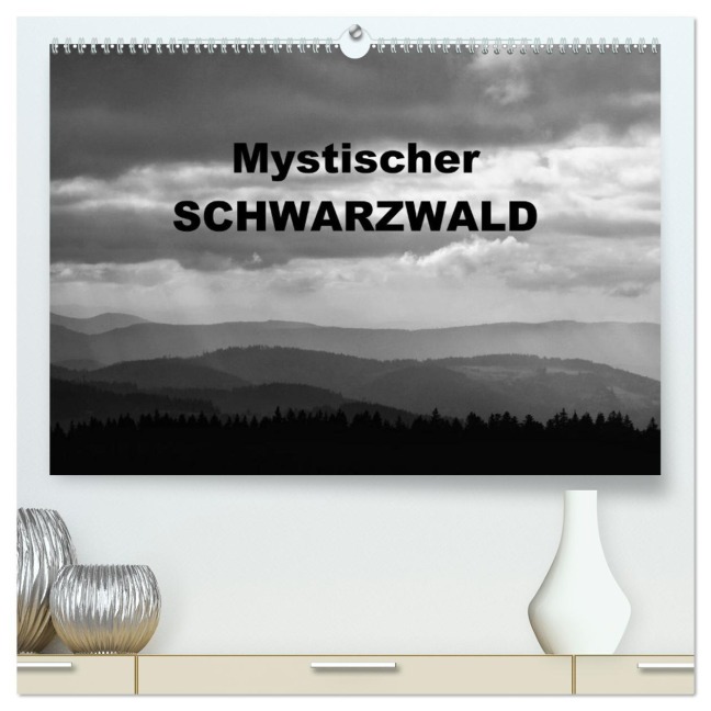 Mystischer Schwarzwald (hochwertiger Premium Wandkalender 2026 DIN A2 quer), Kunstdruck in Hochglanz - Günter Linderer