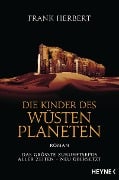 Cover-Bild zum Titel 'Die Kinder des Wüstenplaneten' von 'Frank Herbert'