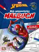 Cover-Bild zum Titel 'MARVEL Spider-Man: Mein spinnenstarkes Malbuch' von ''