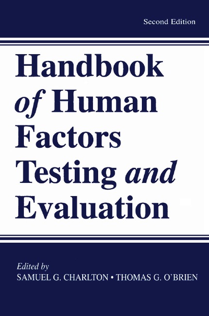 Handbook of Human Factors Testing and Evaluation - 