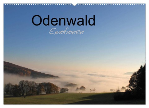 Odenwald Emotionen (Wandkalender 2025 DIN A2 quer), CALVENDO Monatskalender - Gert Kropp