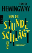 Cover-Bild zum Titel 'Wem die Stunde schlägt' von 'Ernest Hemingway'