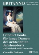 Cover-Bild zum Titel 'Conduct books für junge Damen des achtzehnten Jahrhunderts' von 'Cornelia Dahmer'