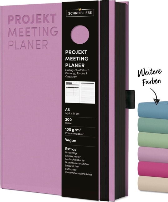 Projekt-Meeting Planer Flieder - 