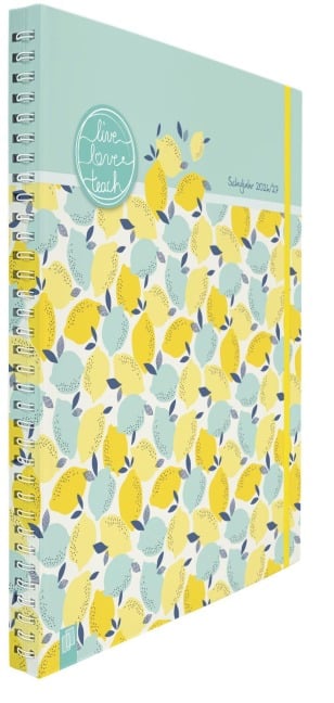 Mein Lehrerplaner A4+ - Ringbindung - Lehrerkalender für das Schuljahr 2026/2027 - Zitronentanz - 