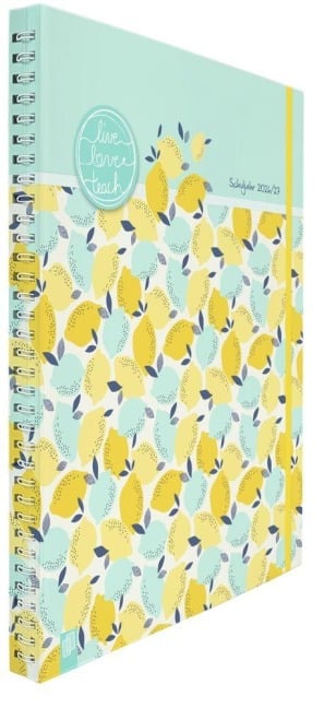 Mein Lehrerplaner A4+ - Ringbindung - Lehrerkalender für das Schuljahr 2026/2027 - Zitronentanz - 