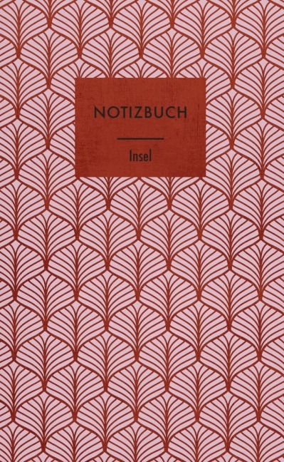 Notizbuch 'Art déco rostrot' - 